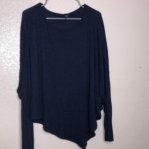 Navy blue blouse